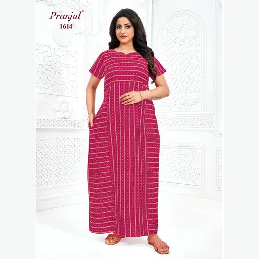 Cotton Pranjul Nighty 1614
