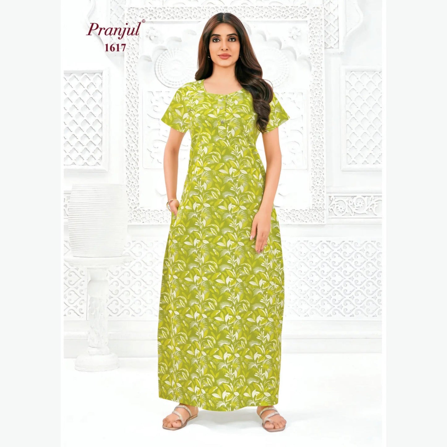 Cotton Pranjul Nighty 1617