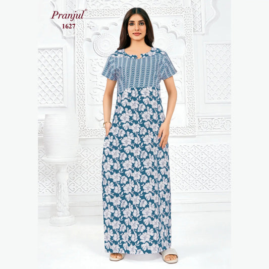 Cotton Pranjul Nighty 1627