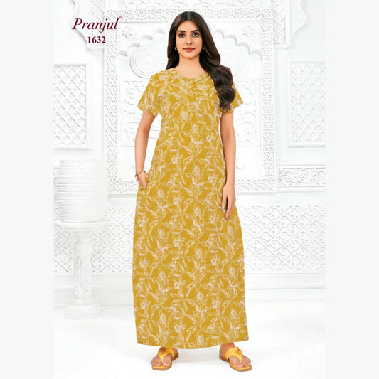 Cotton Pranjul Nighty 1632