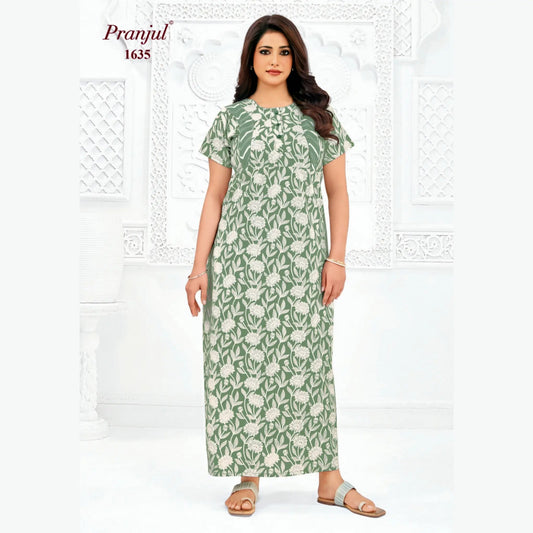 Cotton Pranjul Nighty 1636