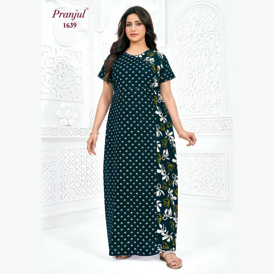 Cotton Pranjul Nighty 1639