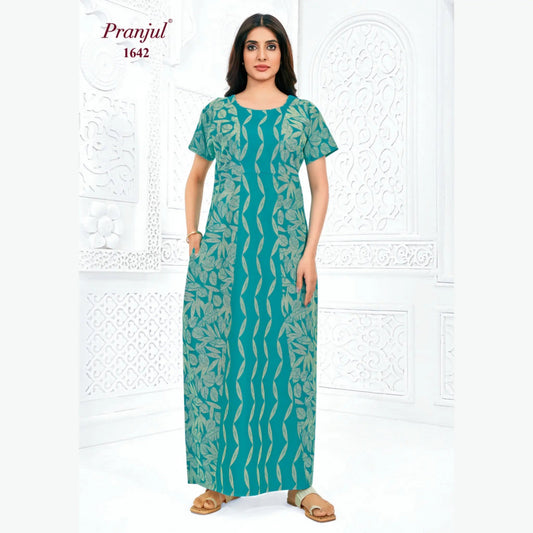 Cotton Pranjul Nighty 1642