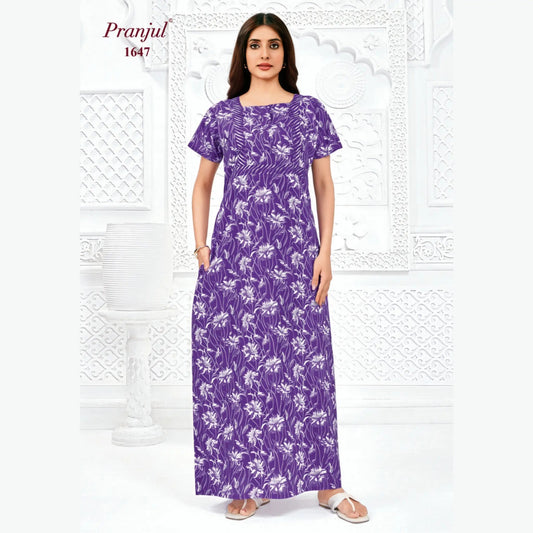 Cotton Pranjul Nighty 1647